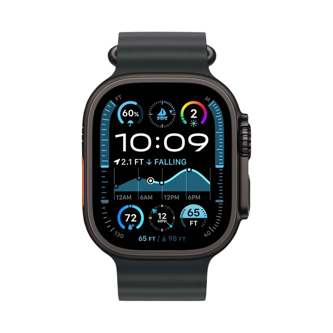 Apple Watch Ultra 2 49mm GPS + LTE Black Titanium Case with Black Ocean (вживані, ідеальний стан) А